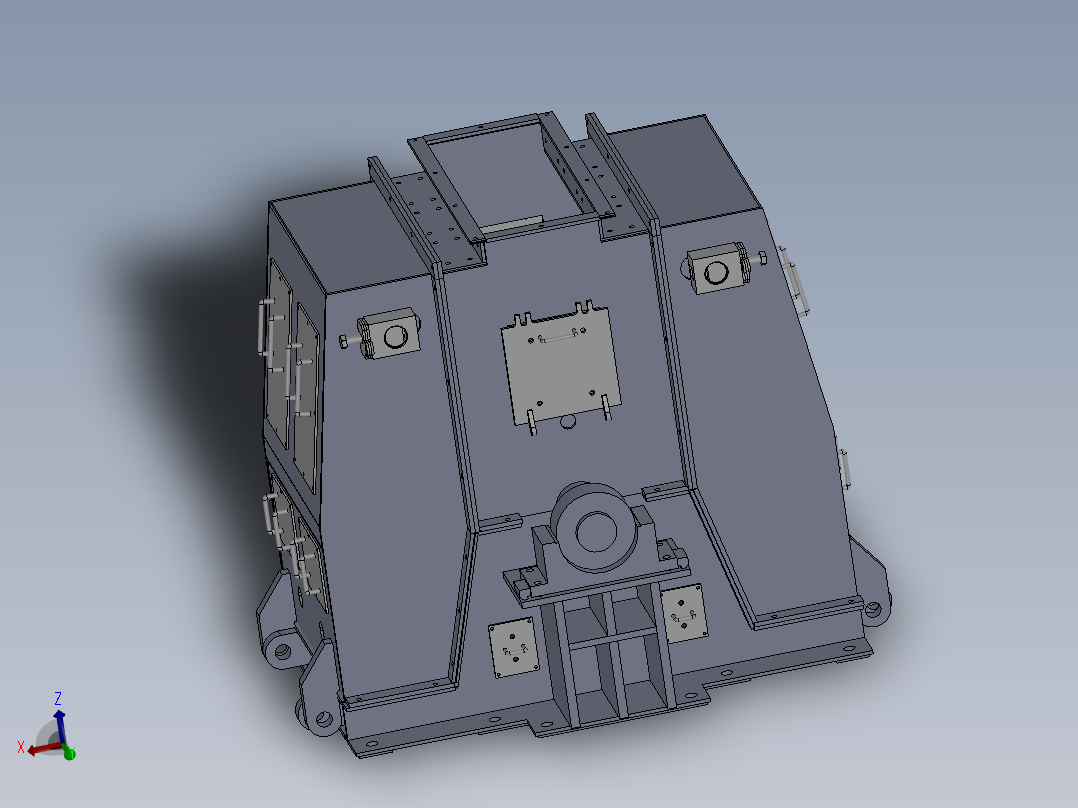 PCXK1412型细碎破碎机三维图