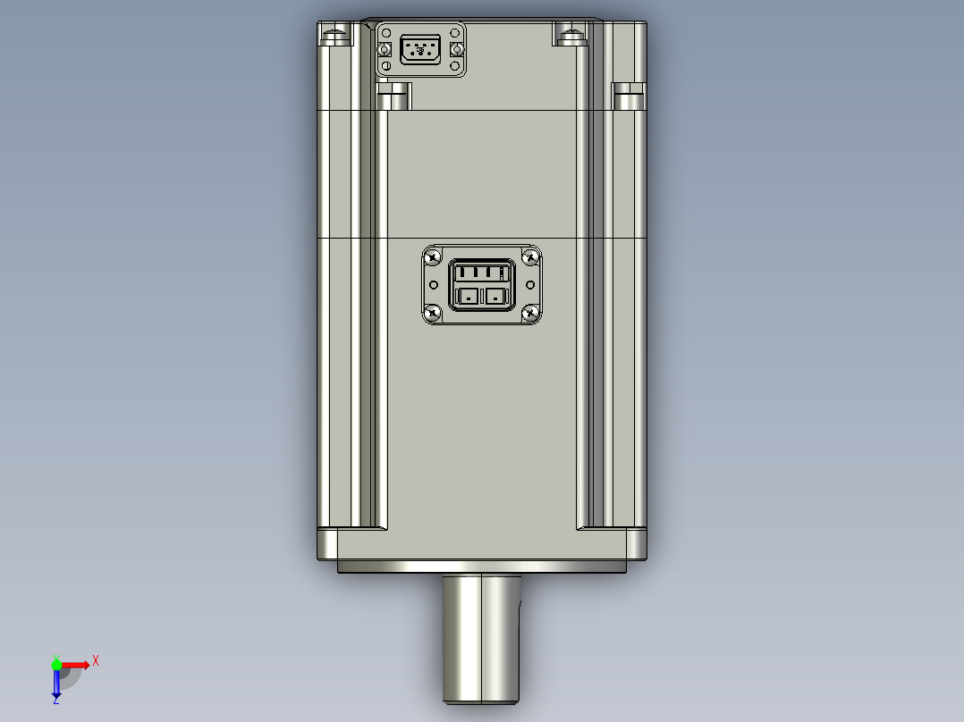 电机MS6S-80TH30BZ3-20P7.STEP俯视图