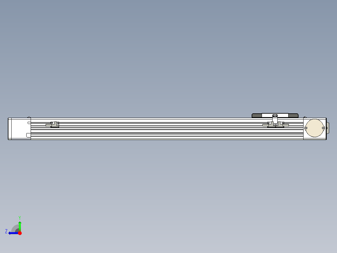 同步带滑台-欧规BC6-L120-S650-L-P40-D3右视图