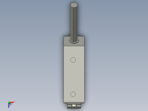 基恩士PZ-V11_kc图纸模型俯视缩略图