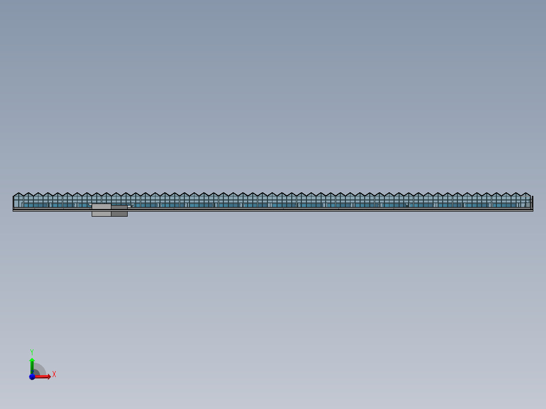 智慧鱼塘蔬菜系统前视图