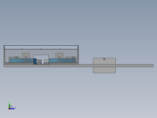 智慧鱼塘蔬菜系统左视缩略图