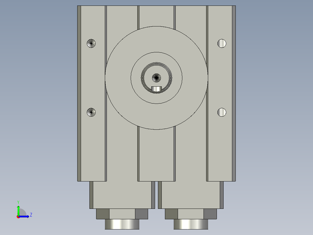 旋转气爪PRC12-90左视图