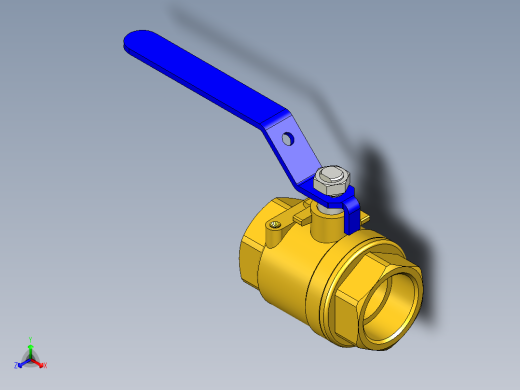 管道手动球阀-水管开关阀-手动阀门395_06_E_1