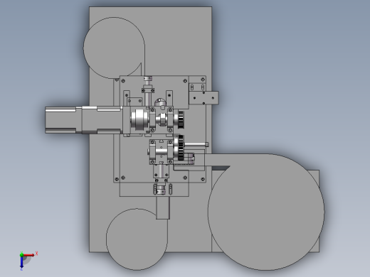 电池片铆压机设备俯视缩略图