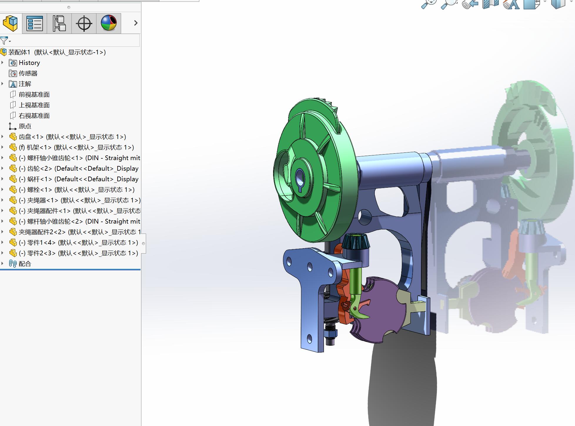 打结器打捆机打包机三维图