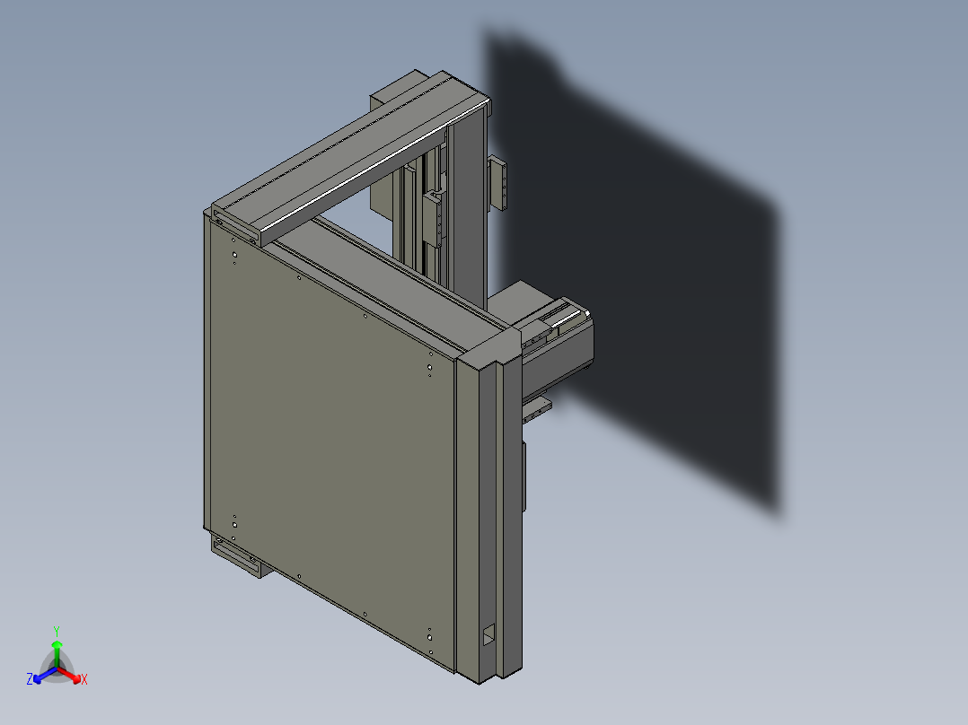丝杆驱动桌面式平台A331-57步进版主视图