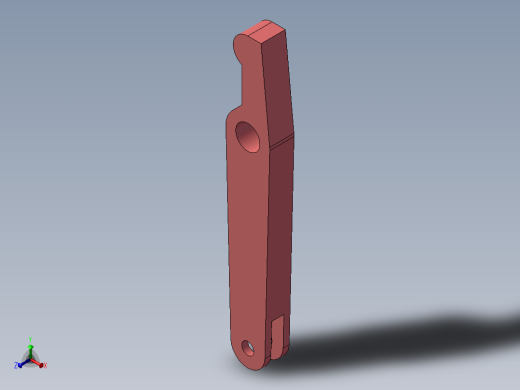 S8 增力杠杆正等轴测缩略图
