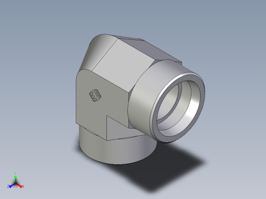 卡套式工业通用硬管接头EO_Union_elbow_W38SCFX