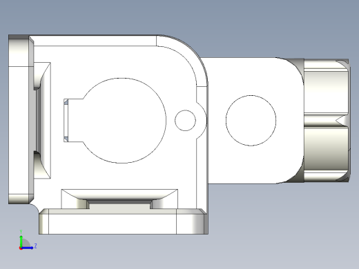 基恩士SJ-H108C_kc图纸模型左视缩略图