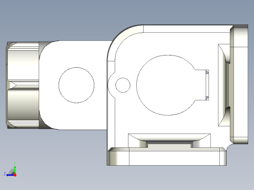 基恩士SJ-H108C_kc图纸模型右视缩略图