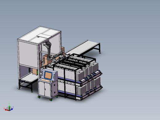 自动化键盘入箱装箱机sw21