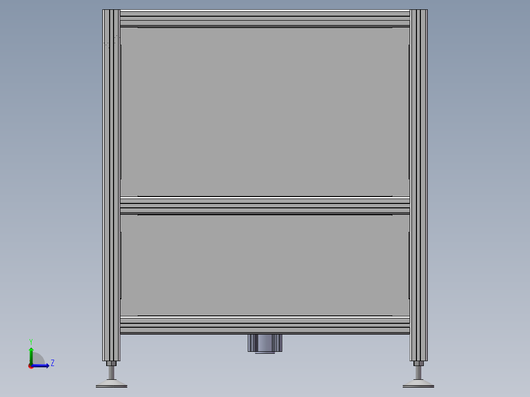 返板升降机sw21可编辑左视图