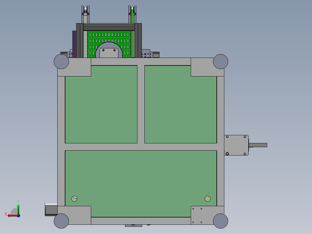 2023.02月-空调保护器底板焊接检测（sw20可编辑+工程图）后视图