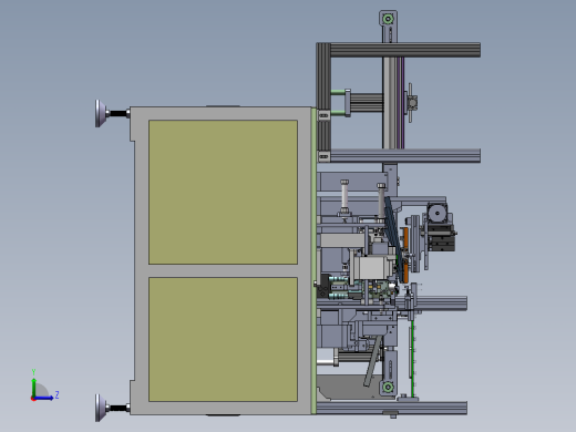 2023.02月-空调保护器底板焊接检测（sw20可编辑+工程图）左视缩略图