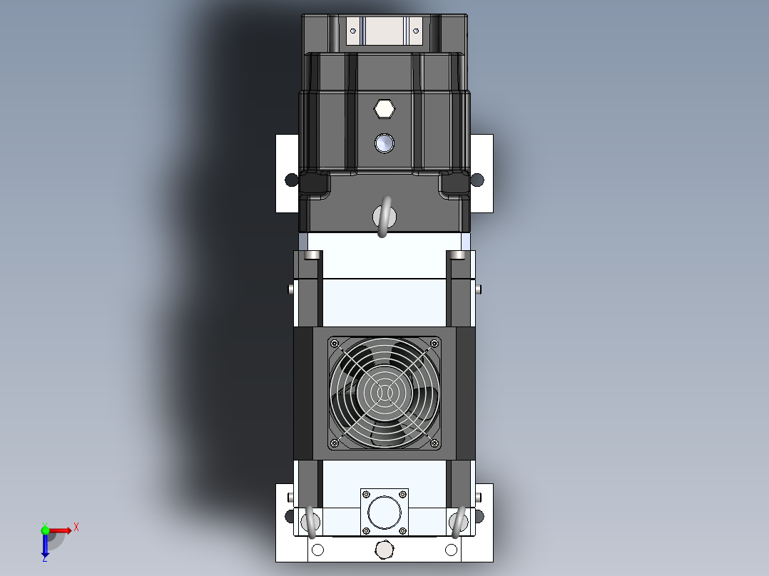 YUKEN EUROPE LTD-ASE-30D液压元件俯视图
