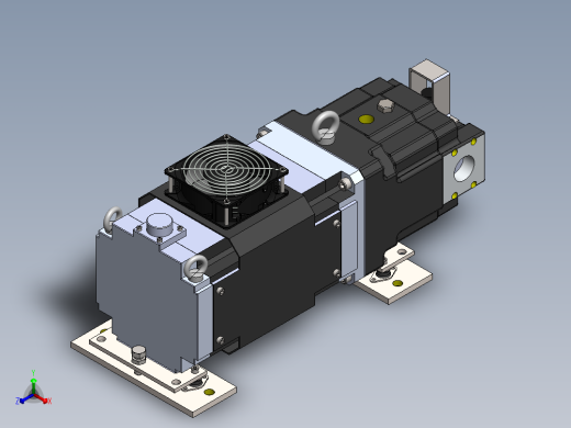 YUKEN EUROPE LTD-ASE-30D液压元件正等轴测缩略图