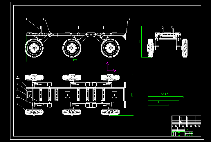 越野平台车身结构设计（SW三维模型,CAD图纸,说明书
