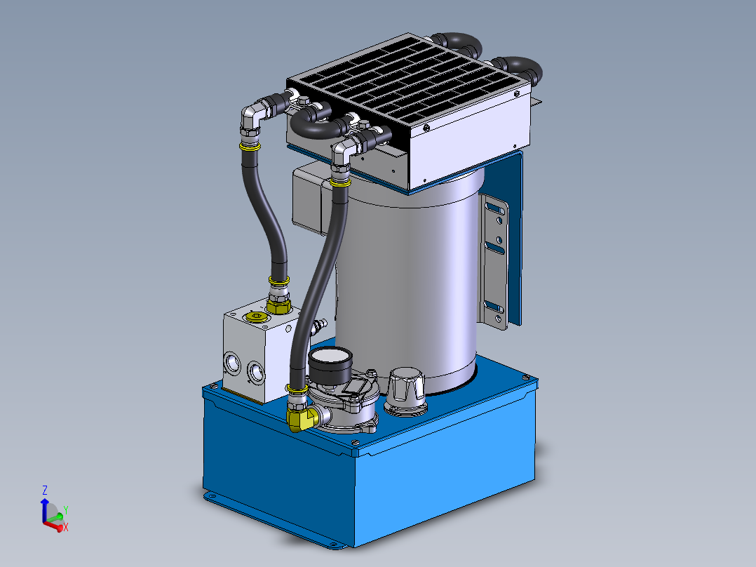 Continental Hydraulics-1012037液压元件主视图