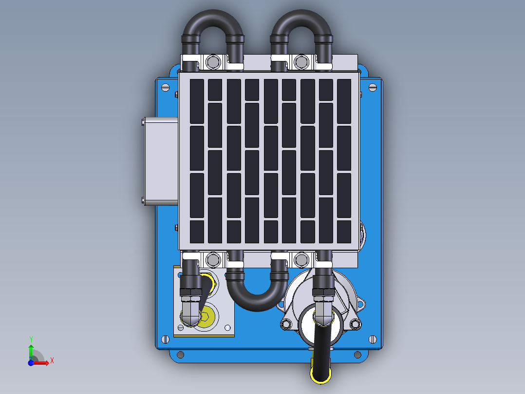 Continental Hydraulics-1012037液压元件前视图