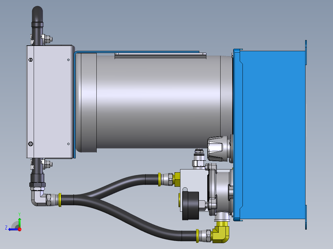Continental Hydraulics-1012037液压元件右视图