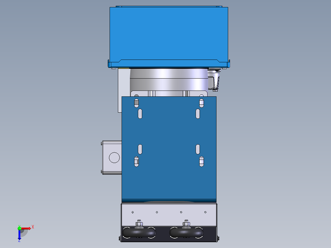 Continental Hydraulics-1012037液压元件俯视图