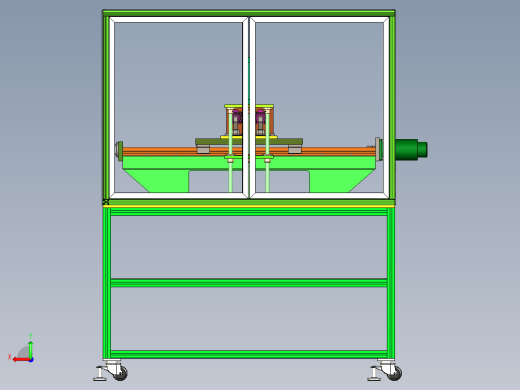 自动锁螺丝机模型图后视缩略图