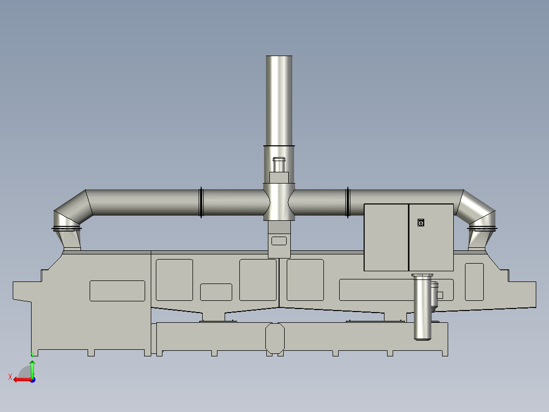 B2004019-工业零件清洗机后视图