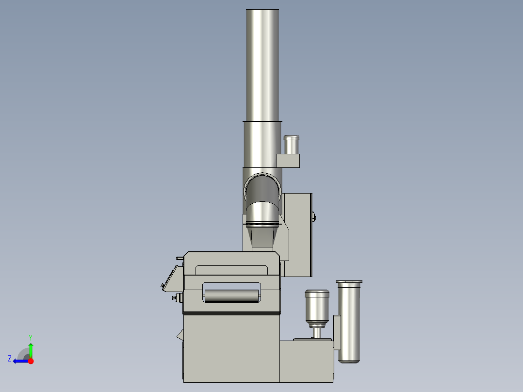 B2004019-工业零件清洗机右视图