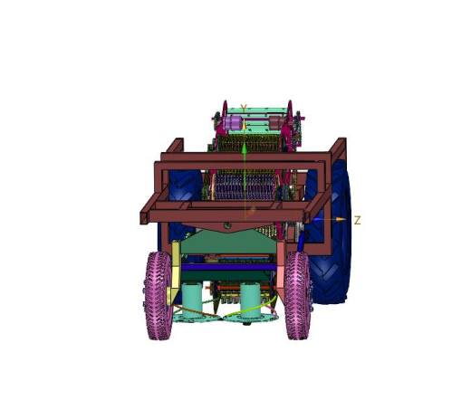 小型自走式高杆作物收割机缩略图