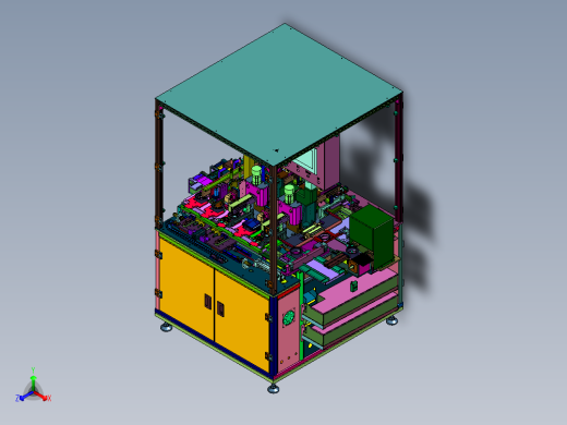轴承硬度尺寸智能分选检测上料机