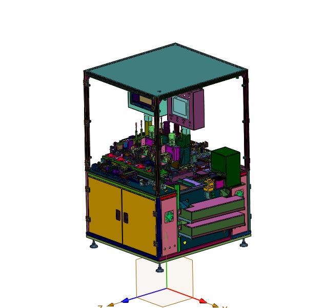 轴承硬度尺寸智能分选检测上料机