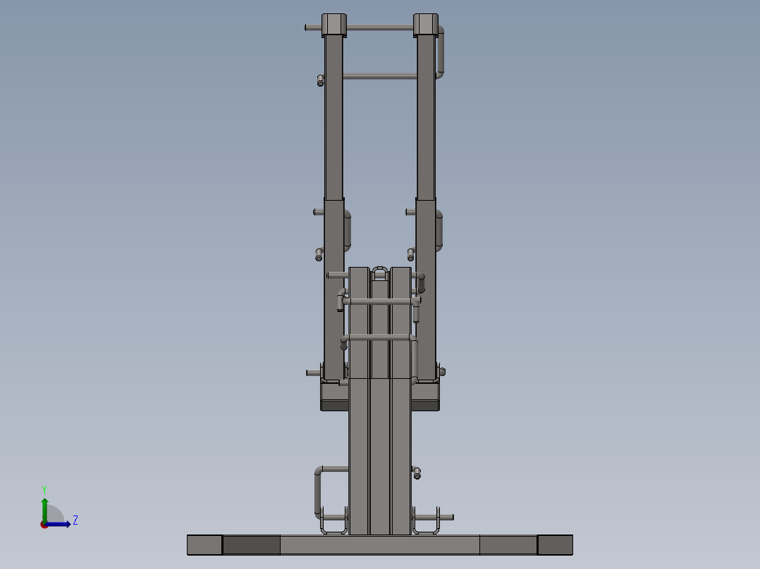 健身器材(39)左视图