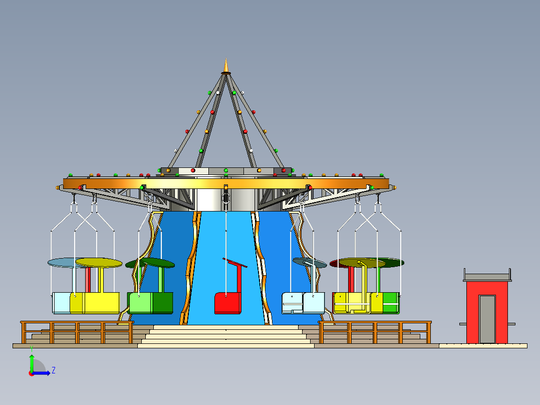 房子、建筑(2)左视图