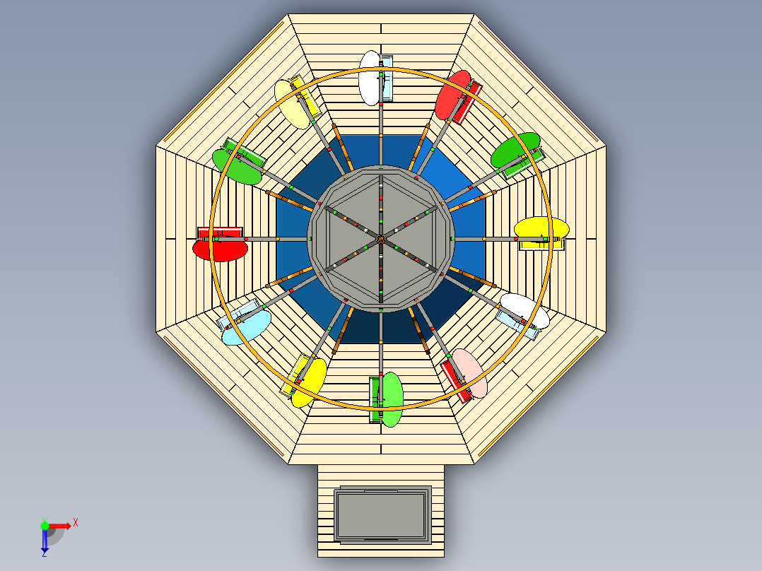 房子、建筑(2)俯视图