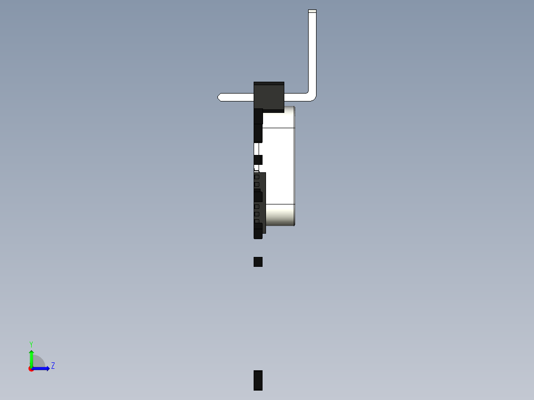 B2005219-模数传感器 RFID RC522 RF IC左视图