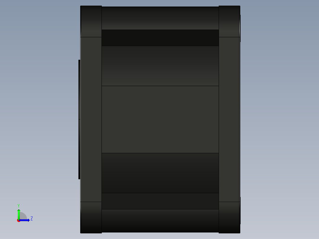 S4028风扇左视图