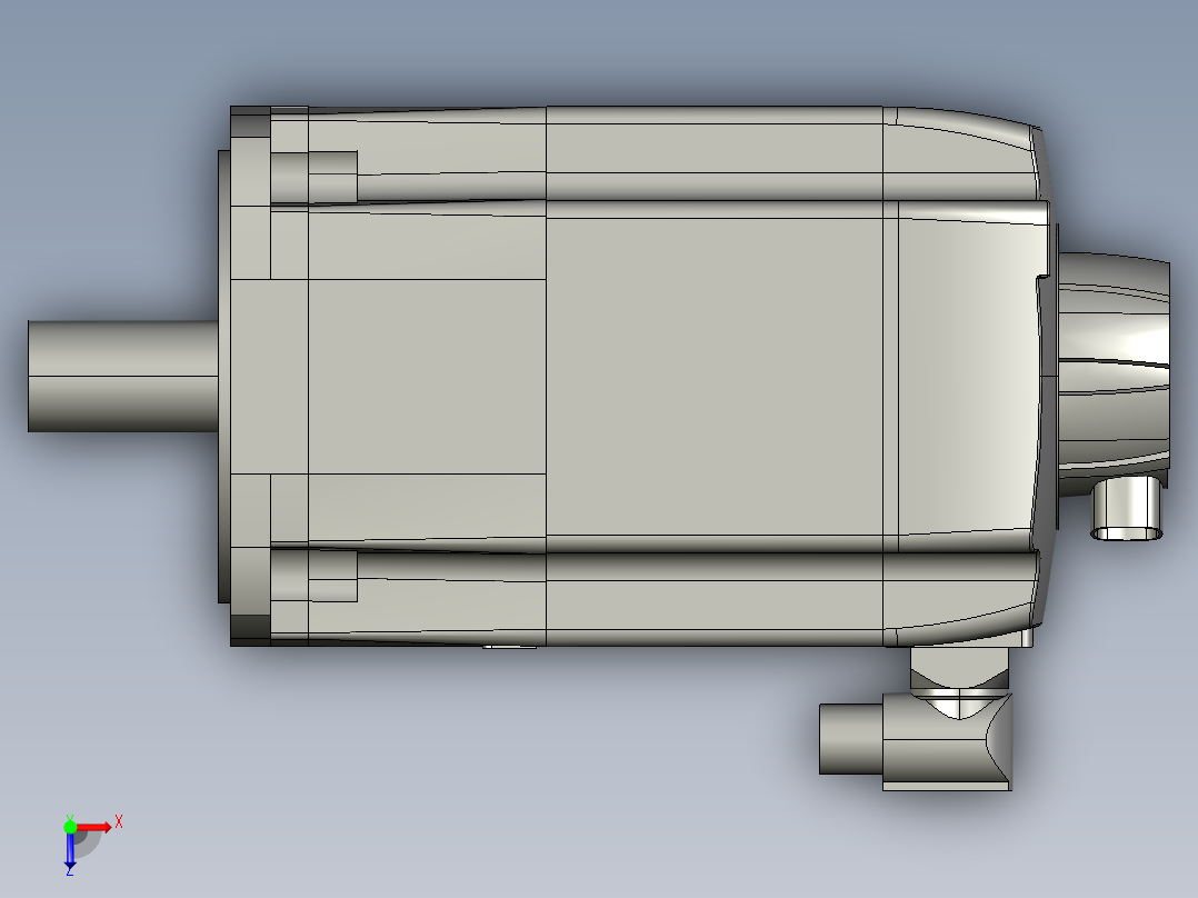 1FK7084-3BC71-1RG1_3D_zh俯视图