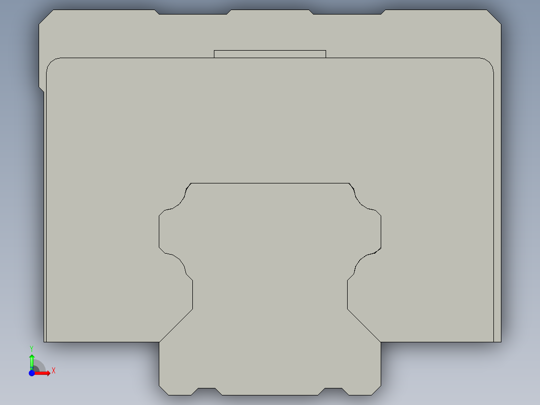 HGH25CAA0组件Y前视图