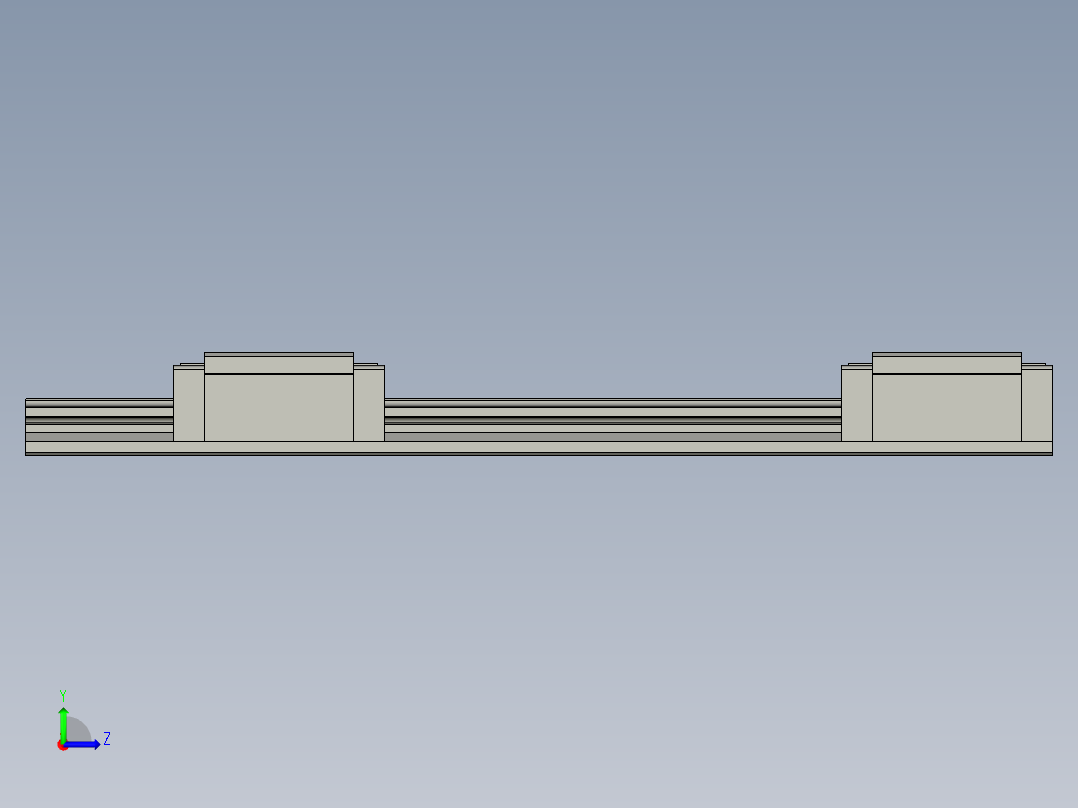 HGH25CAA0组件Y左视图