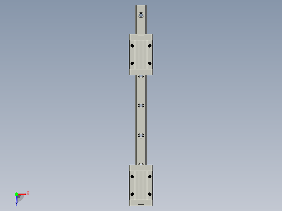 HGH25CAA0组件Y俯视图