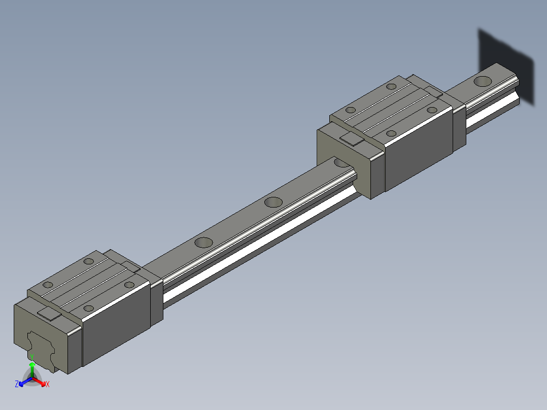 HGH25CAA0组件Y正等轴测图