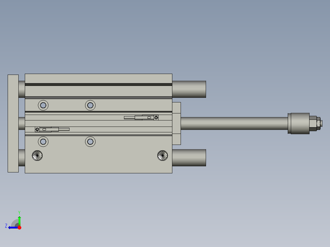 MGPM25-100BZ-XC8右视图