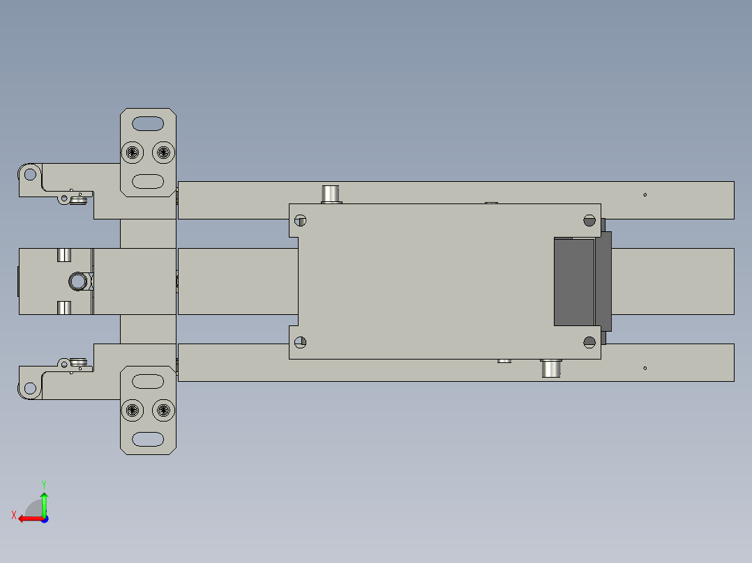 6帽盖分料固定组件后视图