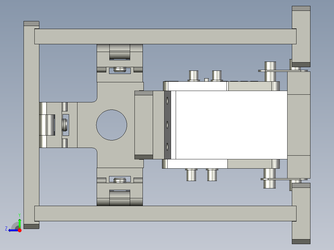 6帽盖分料固定组件右视图