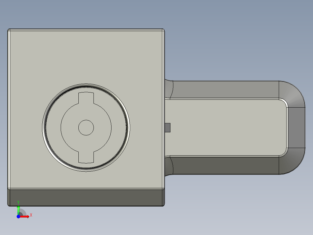 电控柜-127H051729圆柱锁MS813-生久前视图