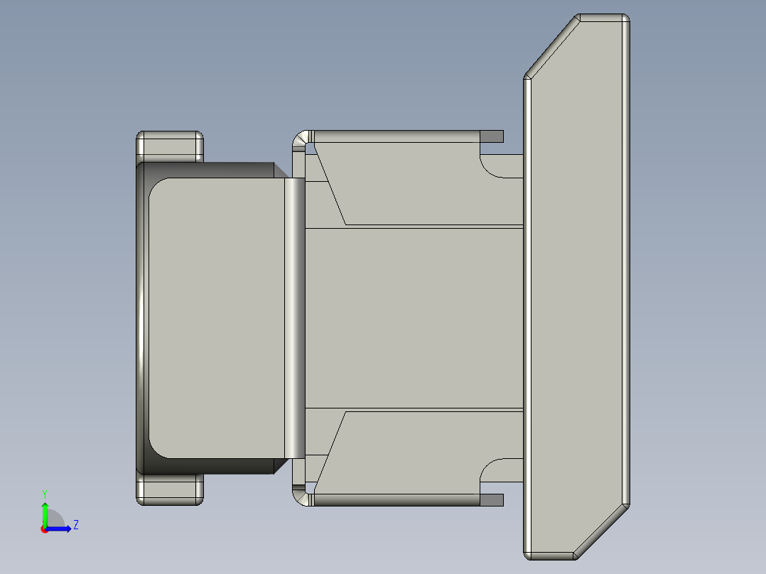 电控柜-127H051729圆柱锁MS813-生久左视图