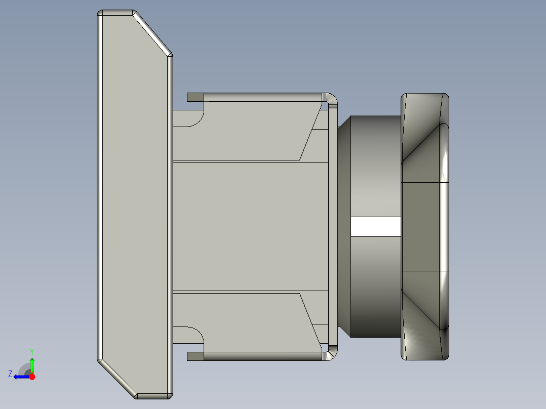 电控柜-127H051729圆柱锁MS813-生久右视图