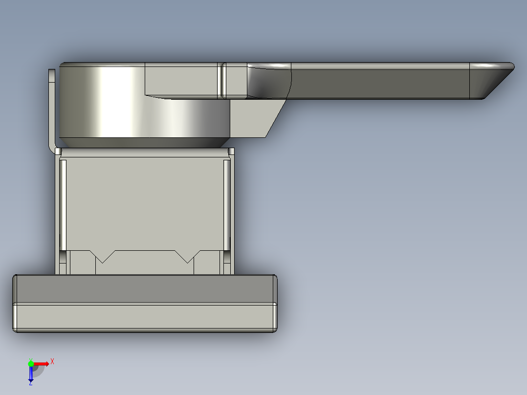 电控柜-127H051729圆柱锁MS813-生久俯视图