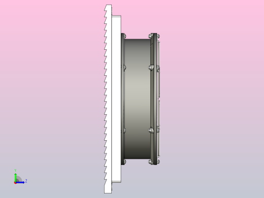 TX9806风扇及过滤器[TX9806-230B]左视缩略图